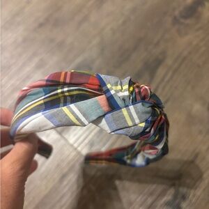 Plaid Jcrew Headband
